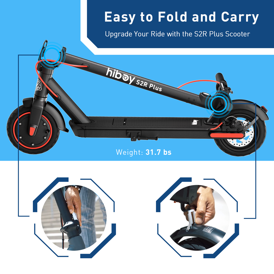 Hiboy S2R Plus Electric Scooter
