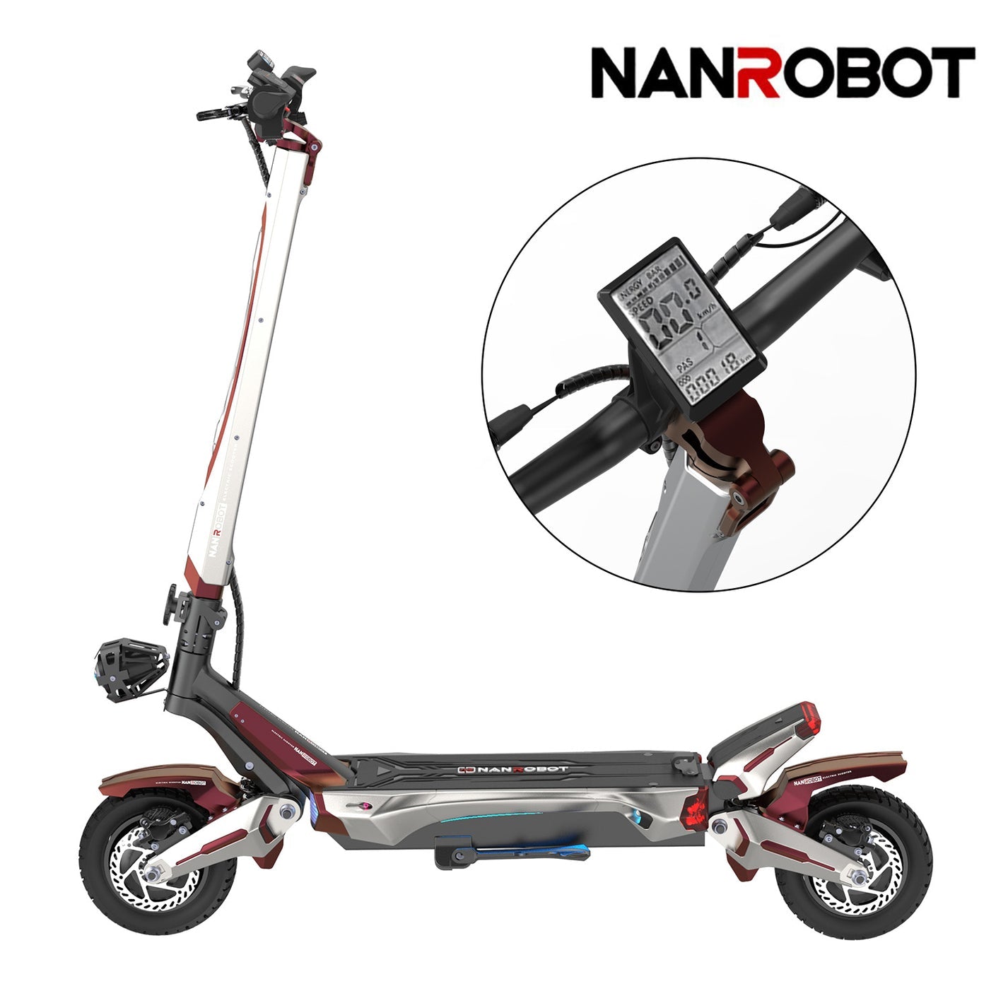 NANROBOT N6 (Red&Silver)